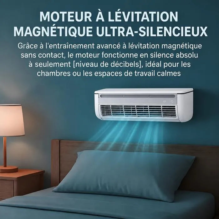Mini Refroidisseur d'Air Mural avec Télécommande